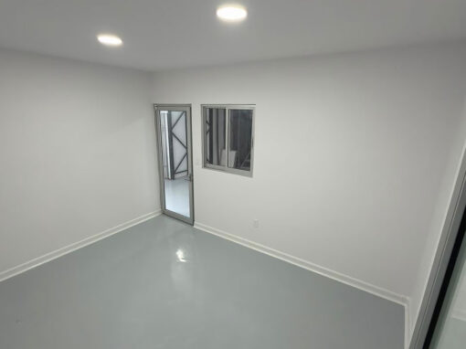 Acabado Sanitario con Zócalo de PVC Para Áreas de Manejo de Alimentos